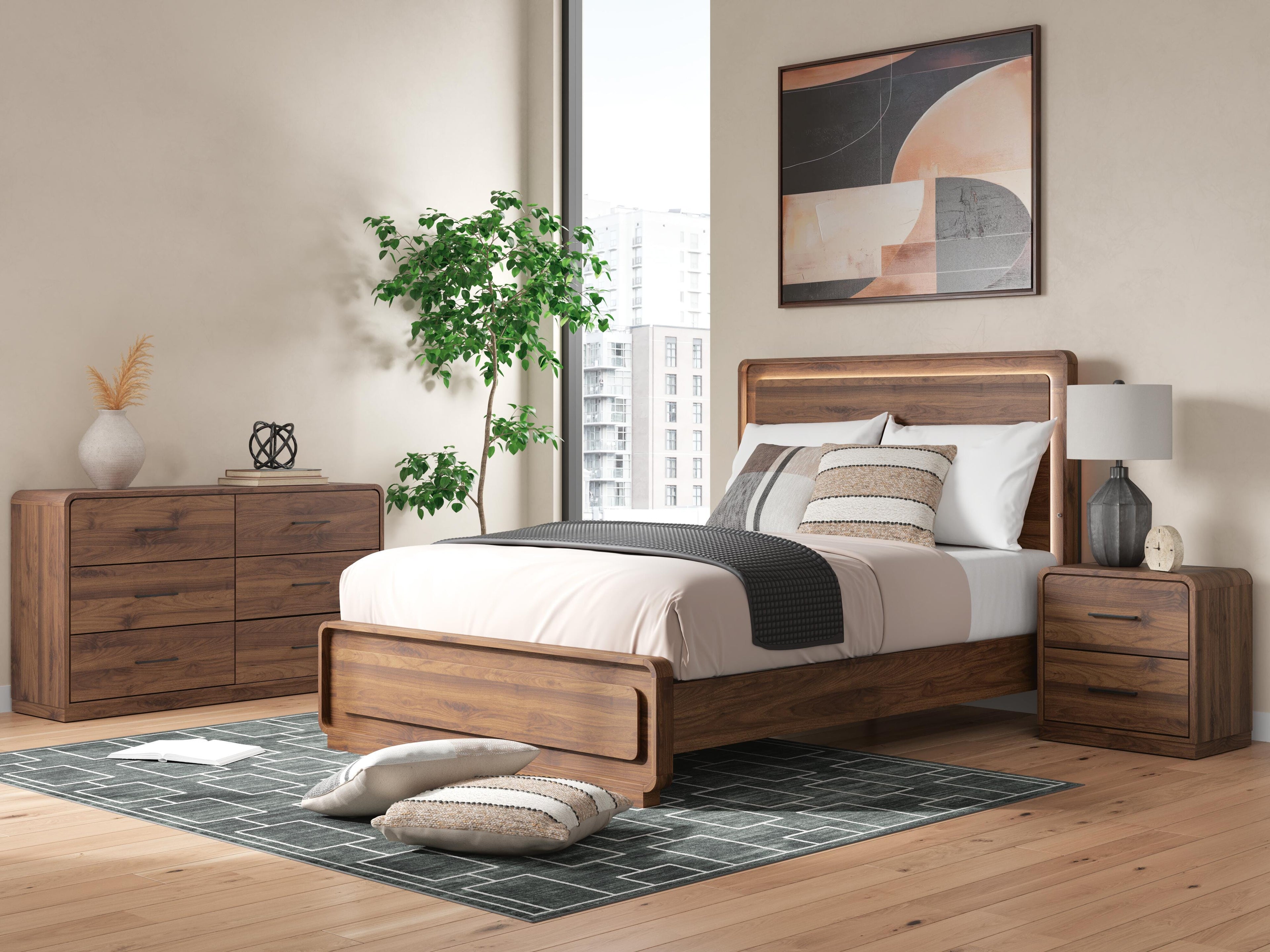 Fortlorn Panel Bed