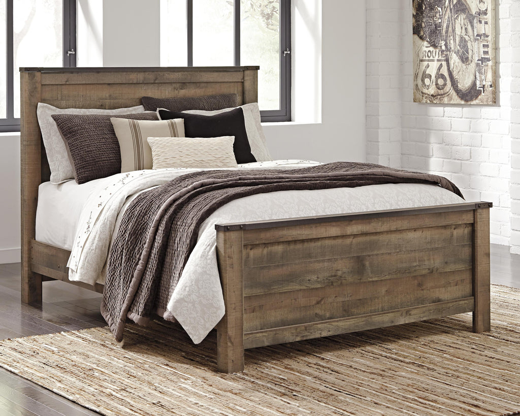 Trinell Panel Bed