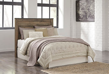 Trinell Panel Headboard (Brown/Beige)