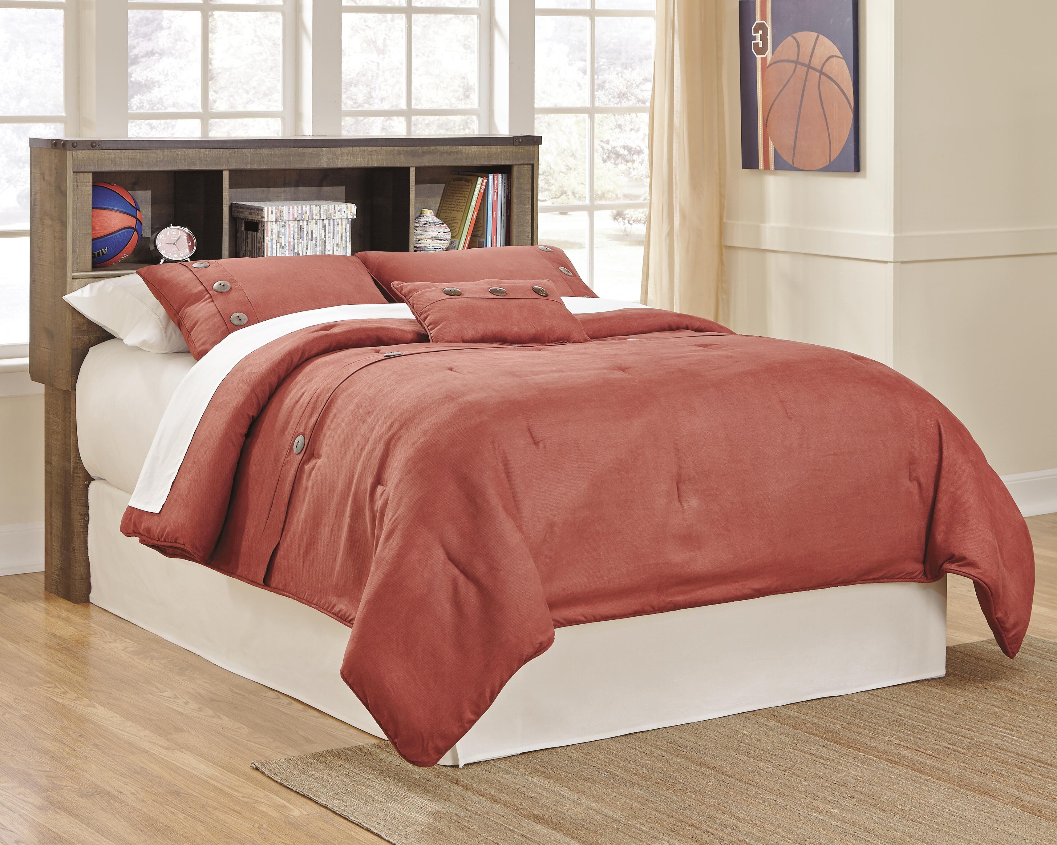 Trinell Bookcase Headboard