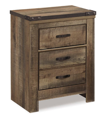 Trinell 2 Drawer Nightstand