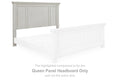 Robbinsdale Panel Headboard (White)