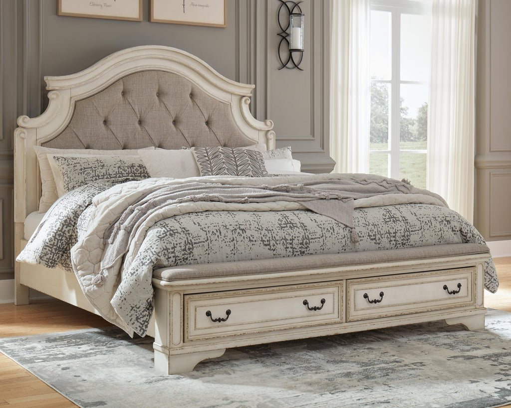 Realyn Upholstered Storage Bed