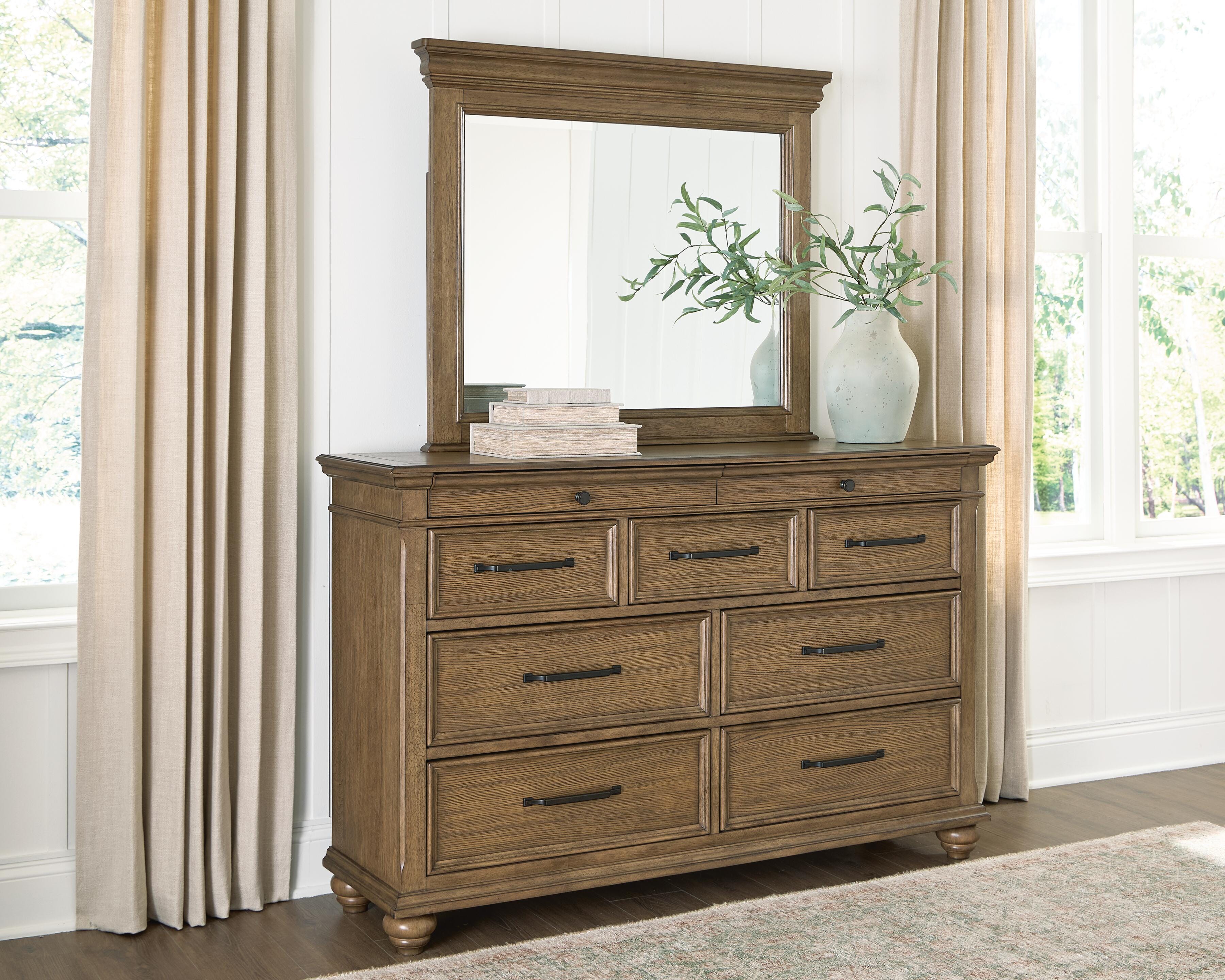 Karallin Dresser and Mirror