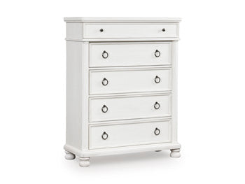 Rowlenstown Chest of Drawers (White)
