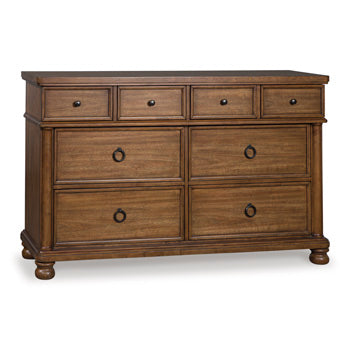 Rowlenstown Dresser (Brown/Beige)