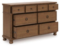 Rowlenstown Dresser (Brown/Beige)