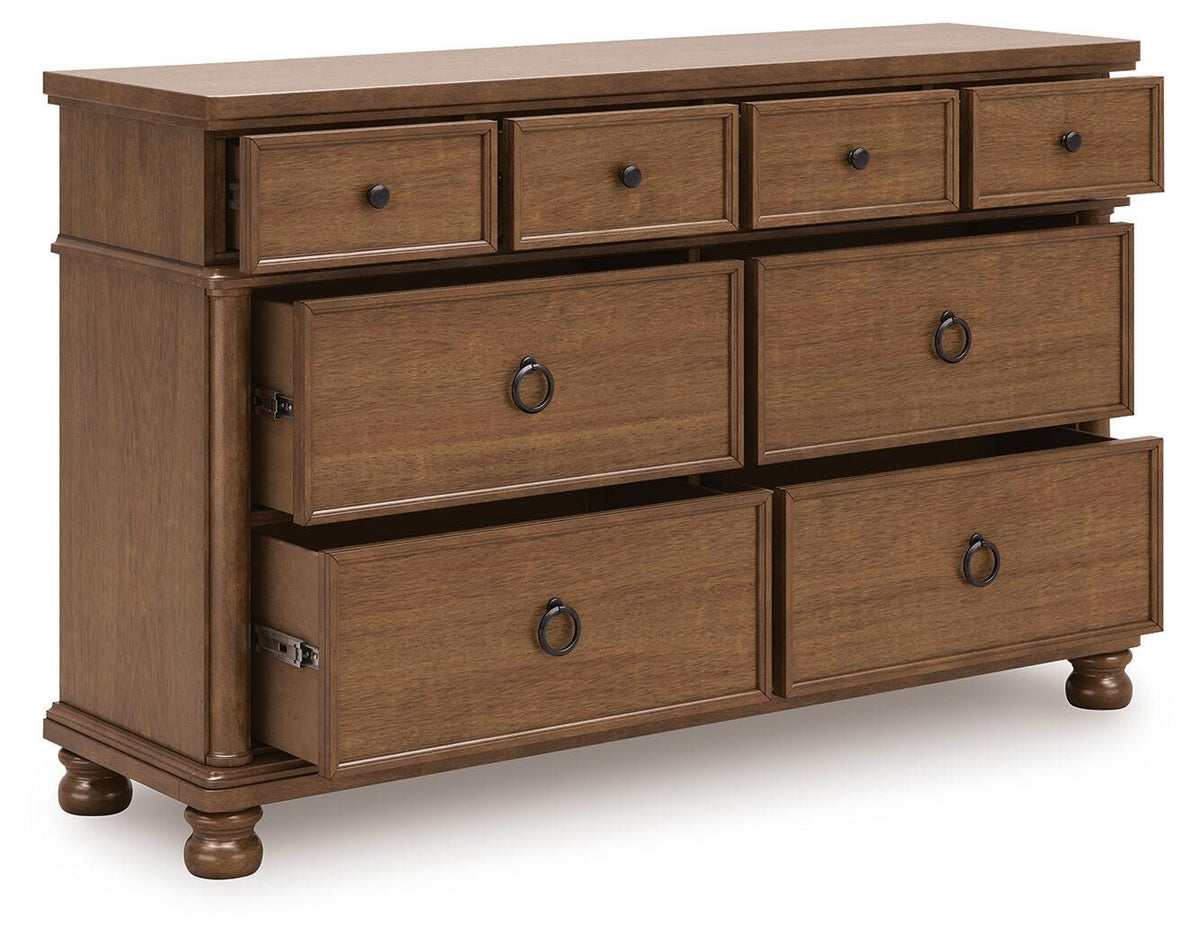 Rowlenstown Dresser (Brown/Beige)