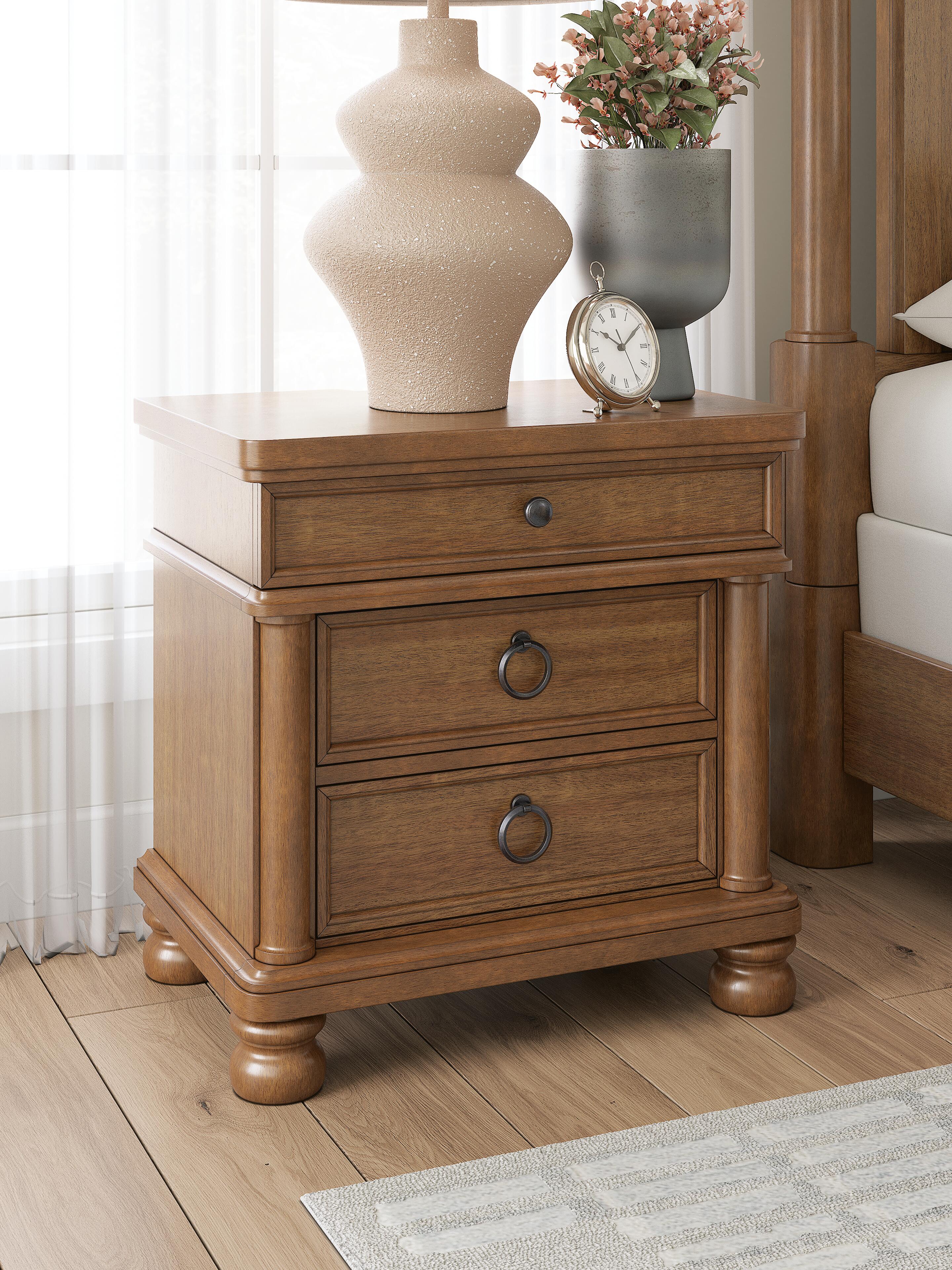 Rowlenstown Nightstand (Brown/Beige)