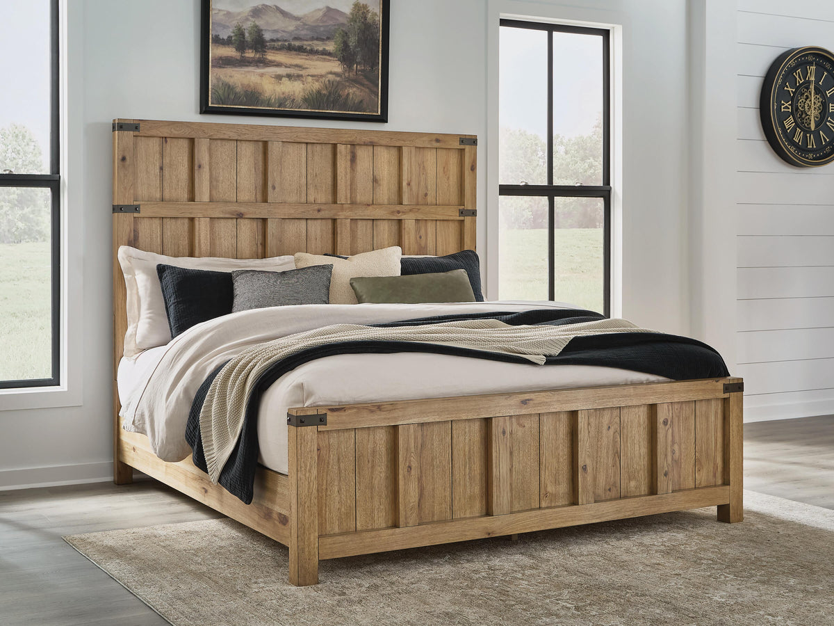 Ridgester Panel Bed