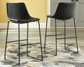 Centiar Pub Height Bar Stool (Black/Gray)