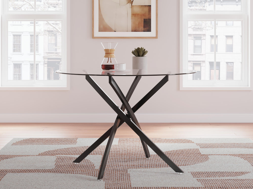 Pharwynn Dining Table and 4 Chairs (Set of 5)