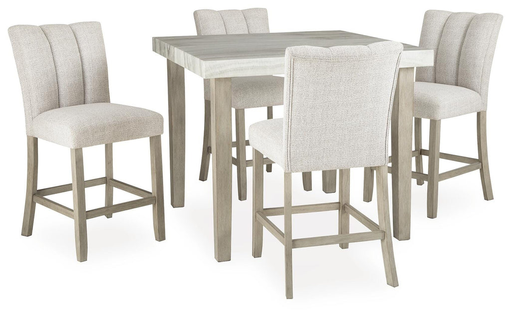 Larawyn Counter Height Dining Table and Barstools