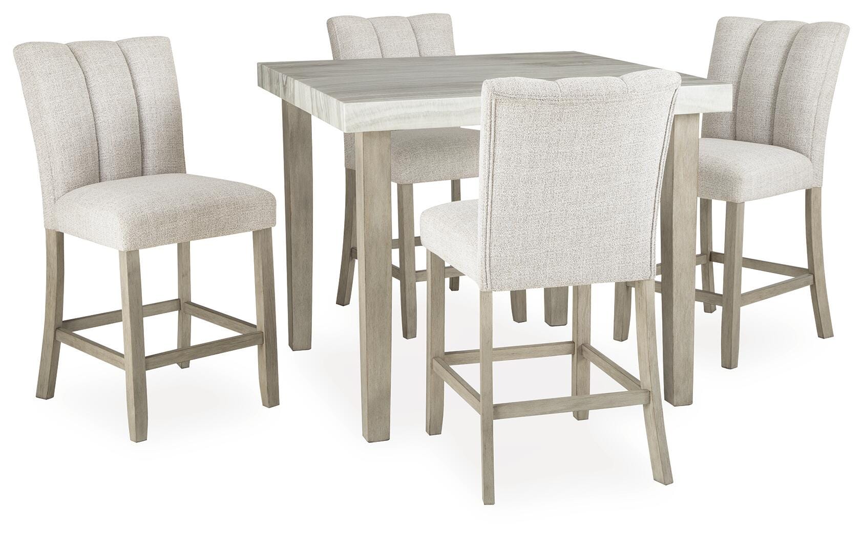 Larawyn Counter Height Dining Table and Barstools