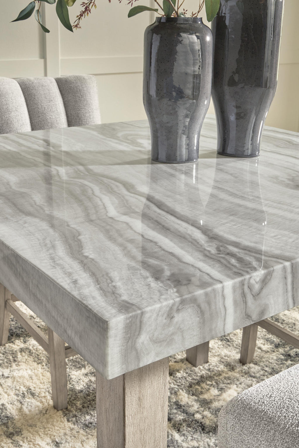 Larawyn Counter Height Dining Table and Barstools