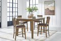 Urbinforte Counter Height Dining Table and Barstools