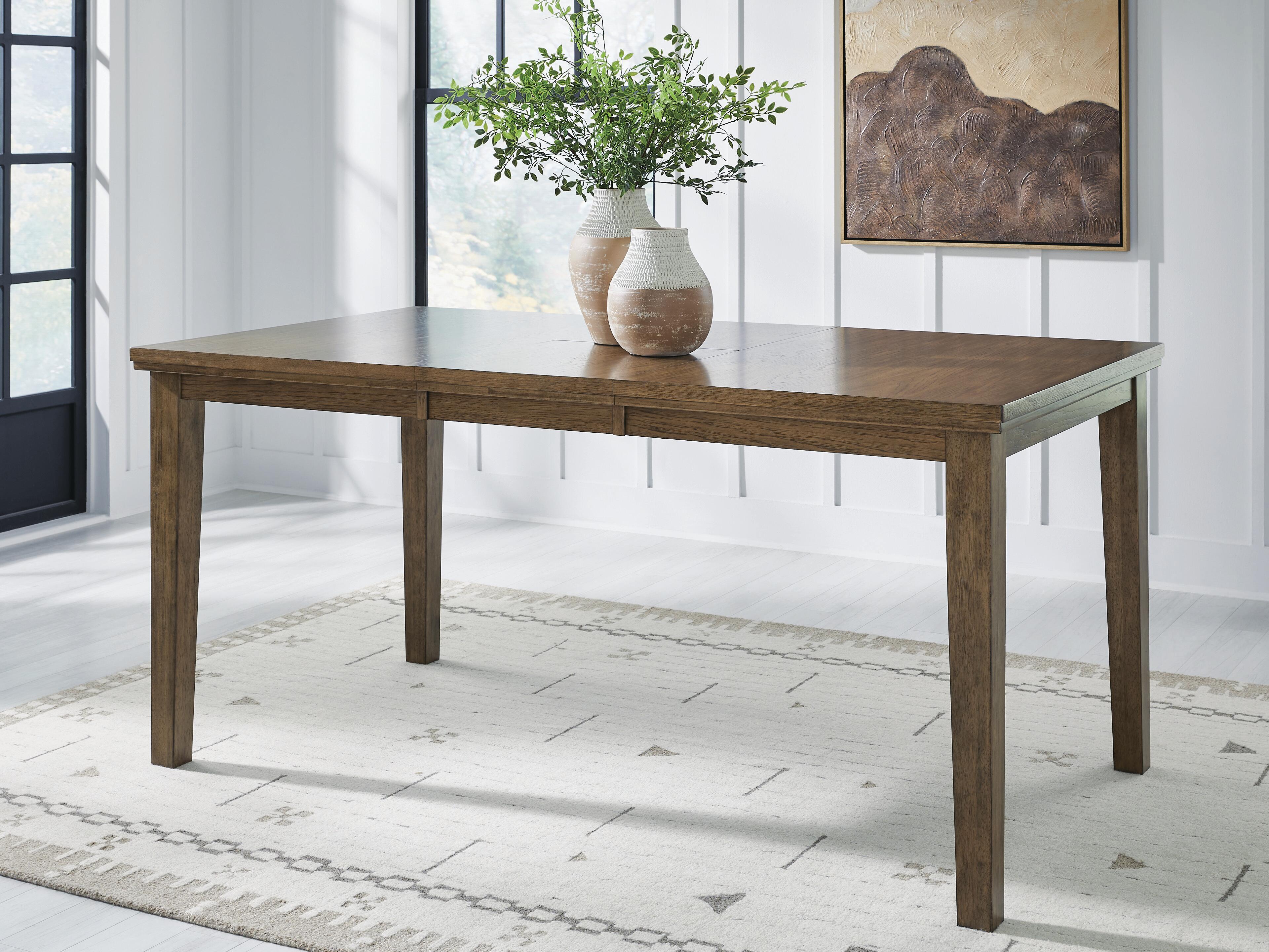 Urbinforte Counter Height Dining Table and Barstools