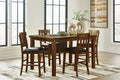 Ralene Counter Height Dining Table and Barstools
