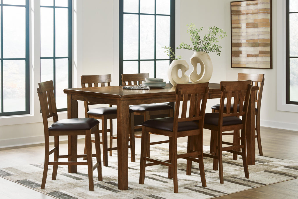 Ralene Counter Height Dining Table and Barstools