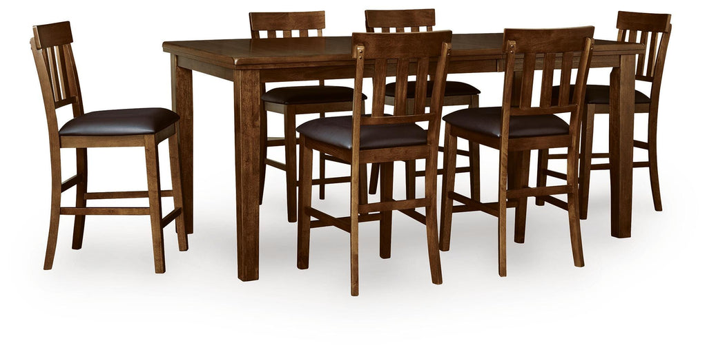 Ralene Counter Height Dining Table and Barstools