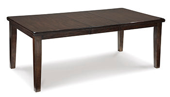 Haddigan Dining Table and 4 Chairs and Bench (Set of 6)