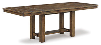 Moriville Dining Table and 4 Chairs and Bench (Set of 6)