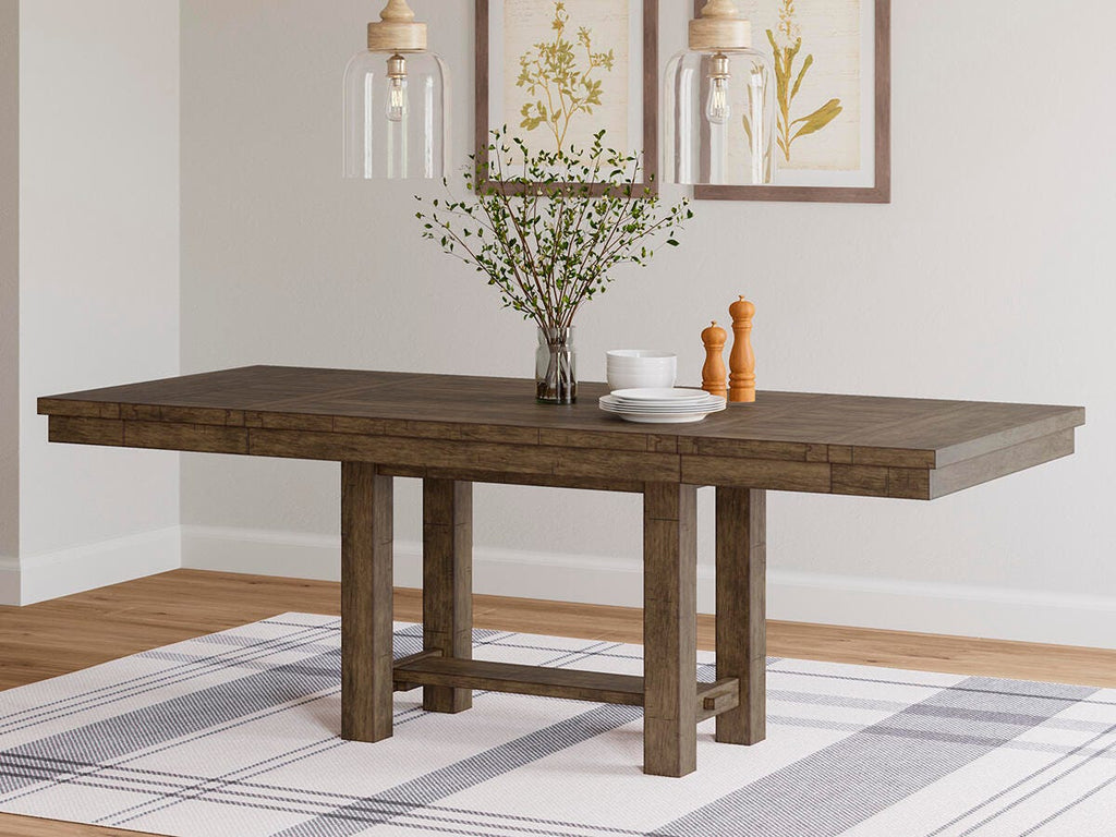 Moriville Dining Table and 4 Chairs and Bench (Set of 6)
