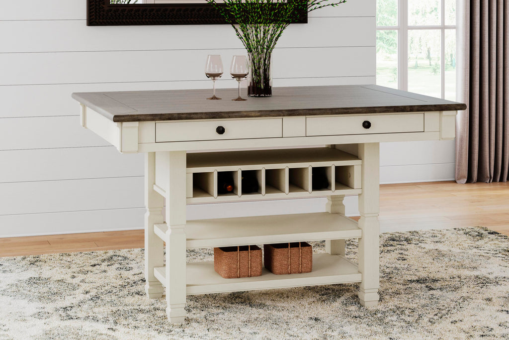 Bolanburg Counter Height Dining Table and 4 Barstools (Set of 5)