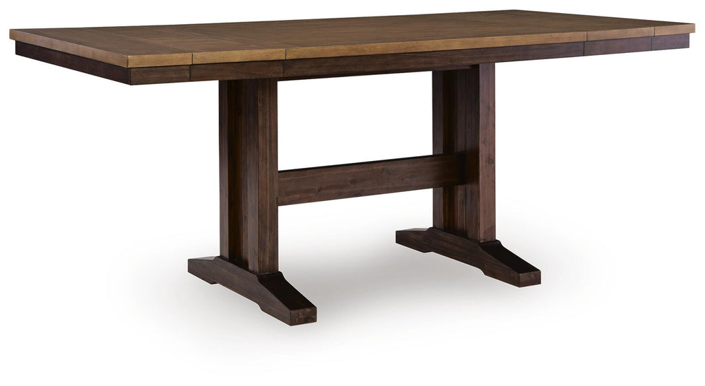 Rylandeen Counter Height Dining Table and Barstools