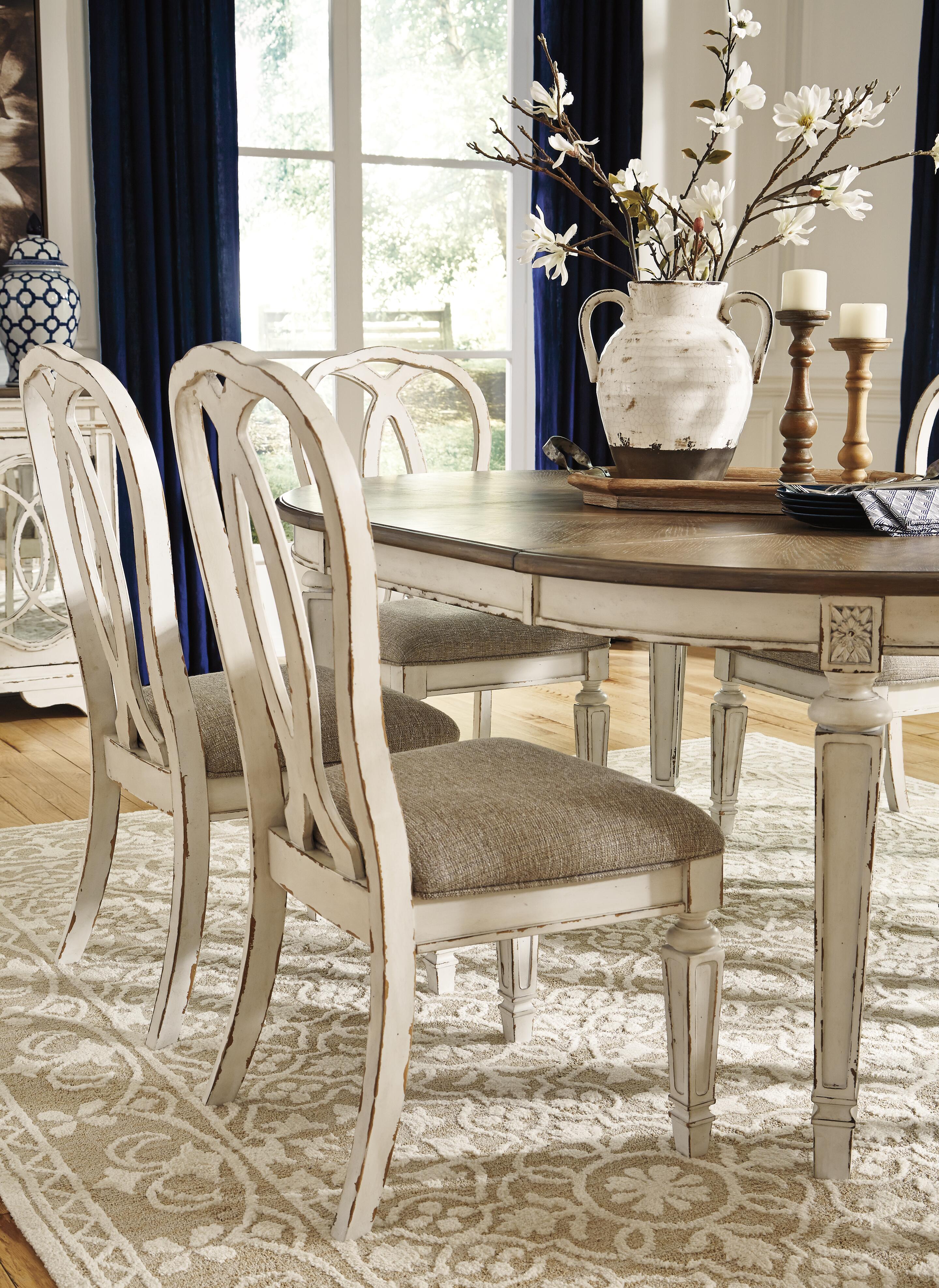 Realyn Dining Table and Chairs
