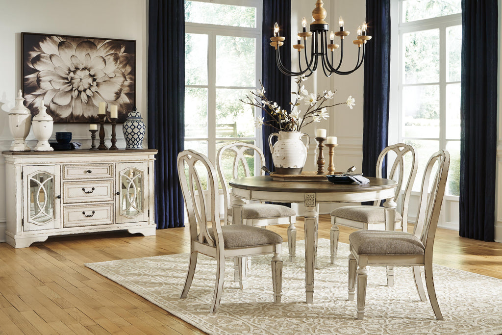Realyn Dining Table and Chairs