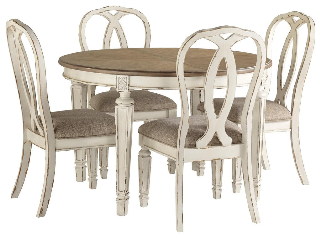 Realyn Dining Table and Chairs