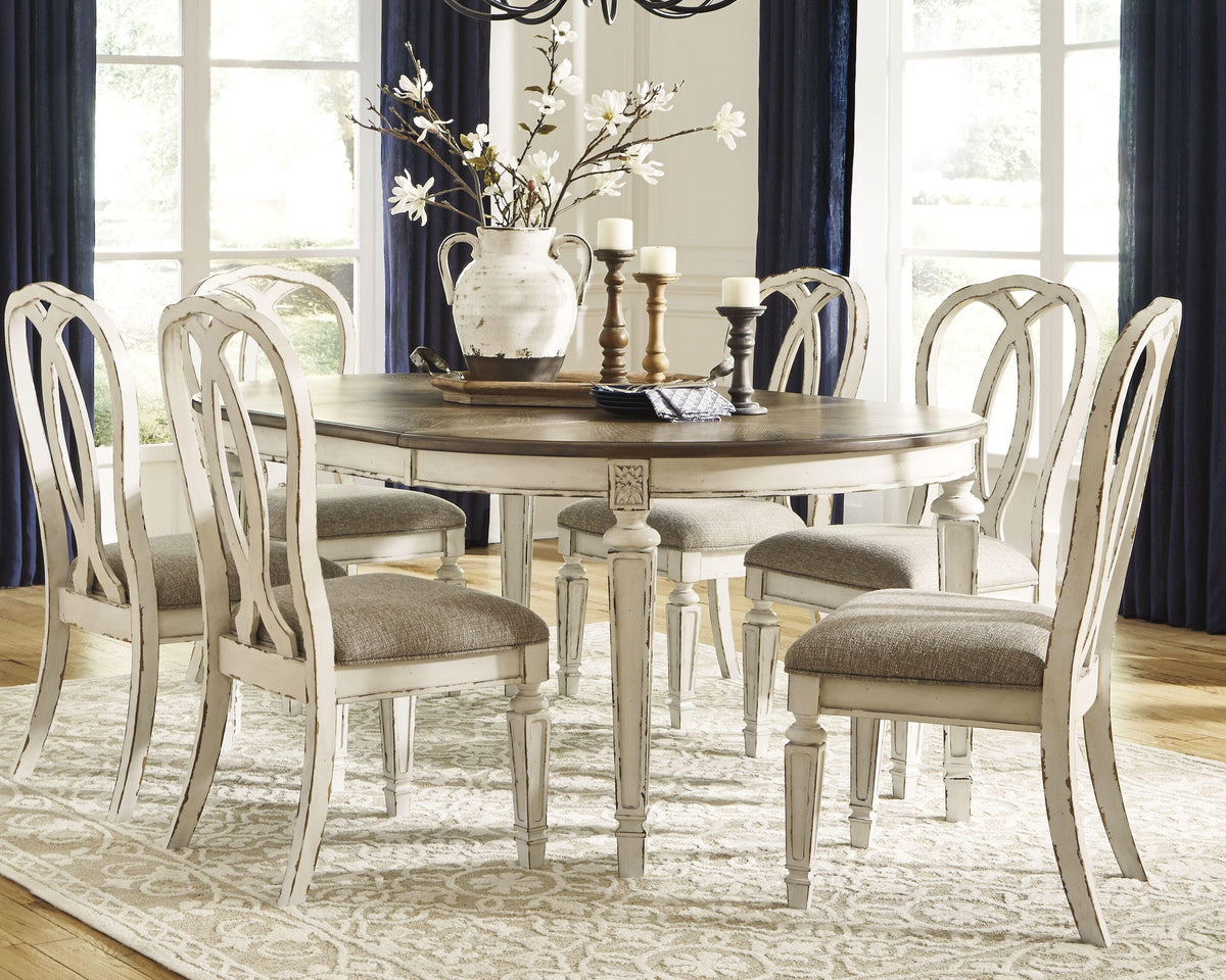 Realyn Dining Table and Chairs