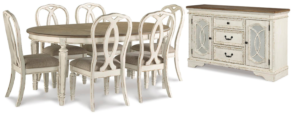Realyn Dining Table and Chairs