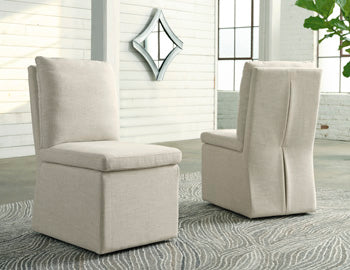 Krystanza Dining Table and 4 Chairs (Set of 5)