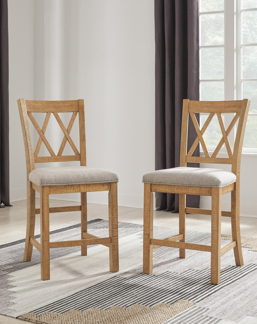 Havonplane Counter Height Dining Table and Barstools