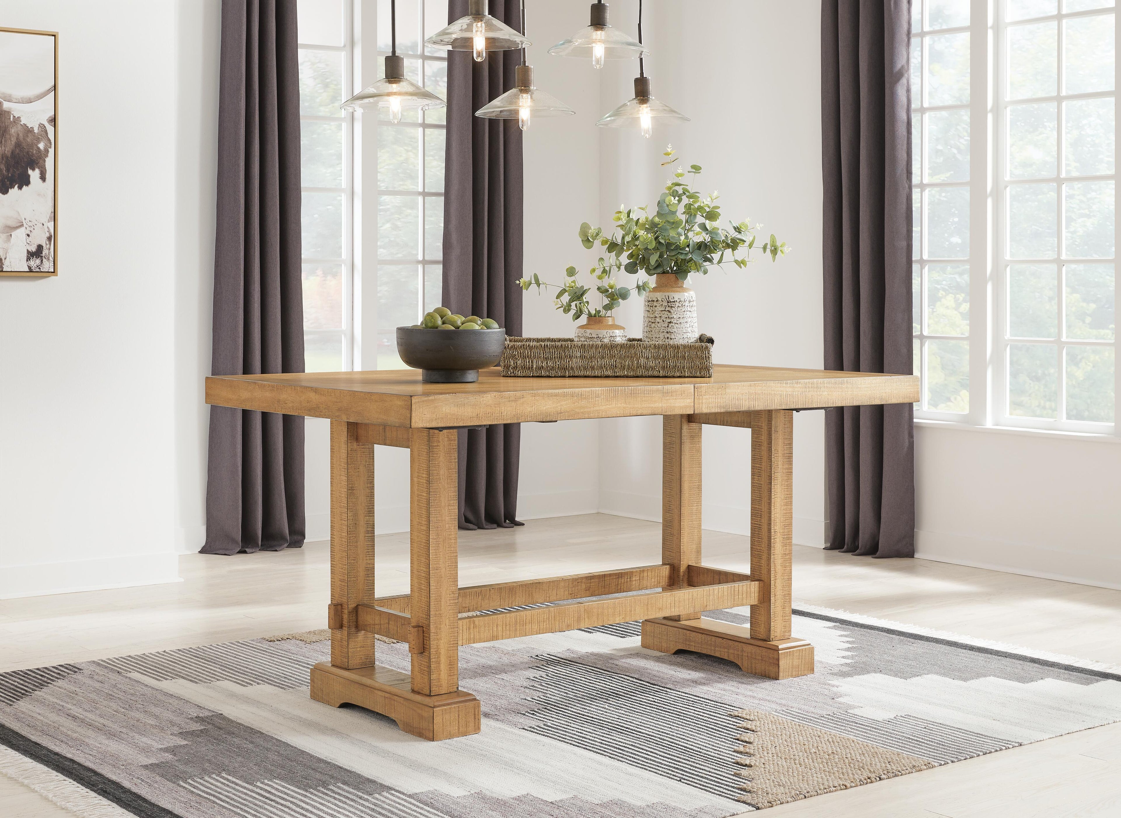 Havonplane Counter Height Dining Table and Barstools