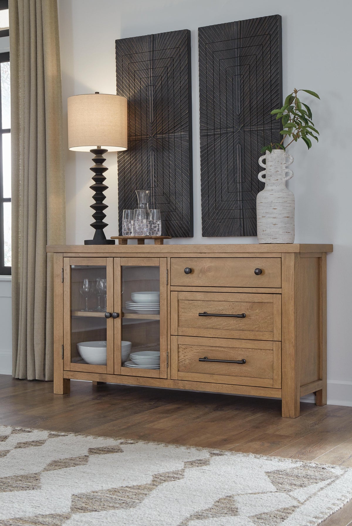 Lenora Wall Decor (Black/Gray)