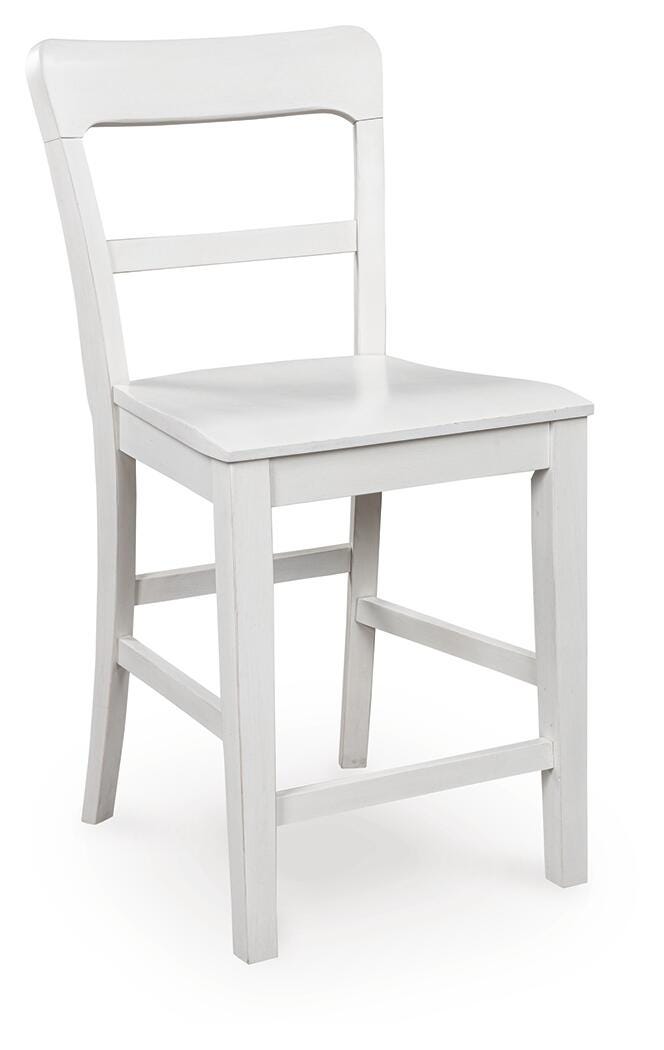Greddinton Counter Height Barstool (White)
