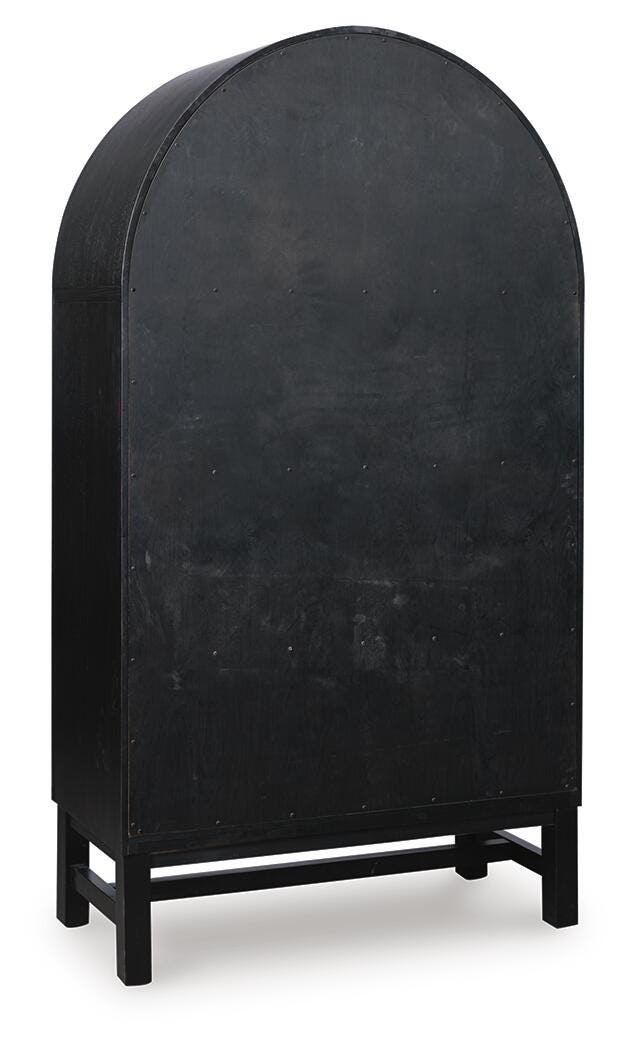 Greddinton Display Cabinet in Black