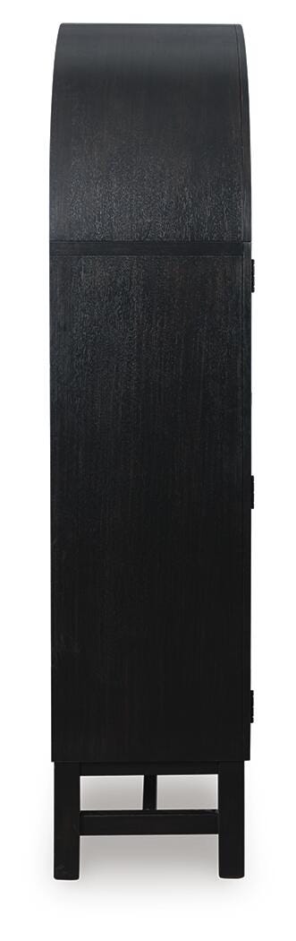 Greddinton Display Cabinet in Black