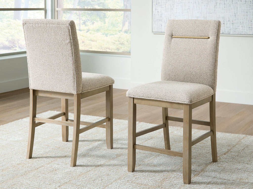 Lasinger Counter Height Dining Table and Barstools