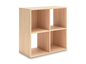 Piperton Four Cube Organizer (Brown/Beige)