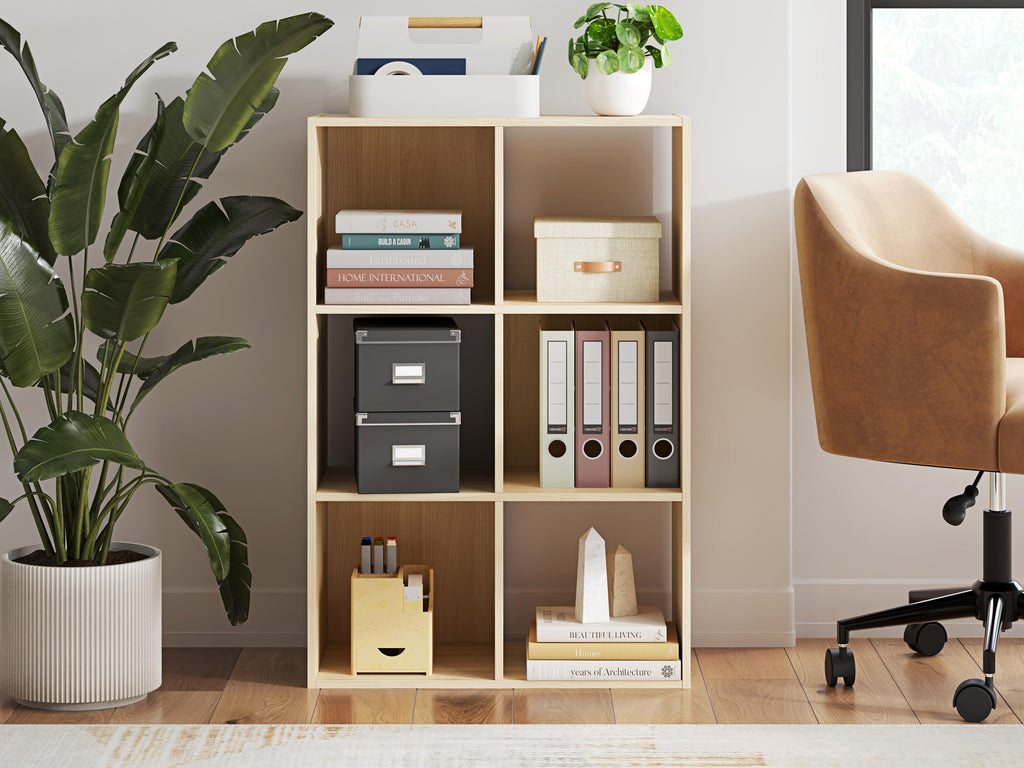 Piperton Six Cube Organizer (Brown/Beige)