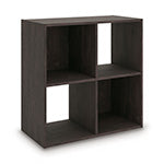 Piperton Four Cube Organizer (Black/Gray)