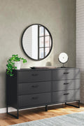 Socalle Dresser (Black/Gray)