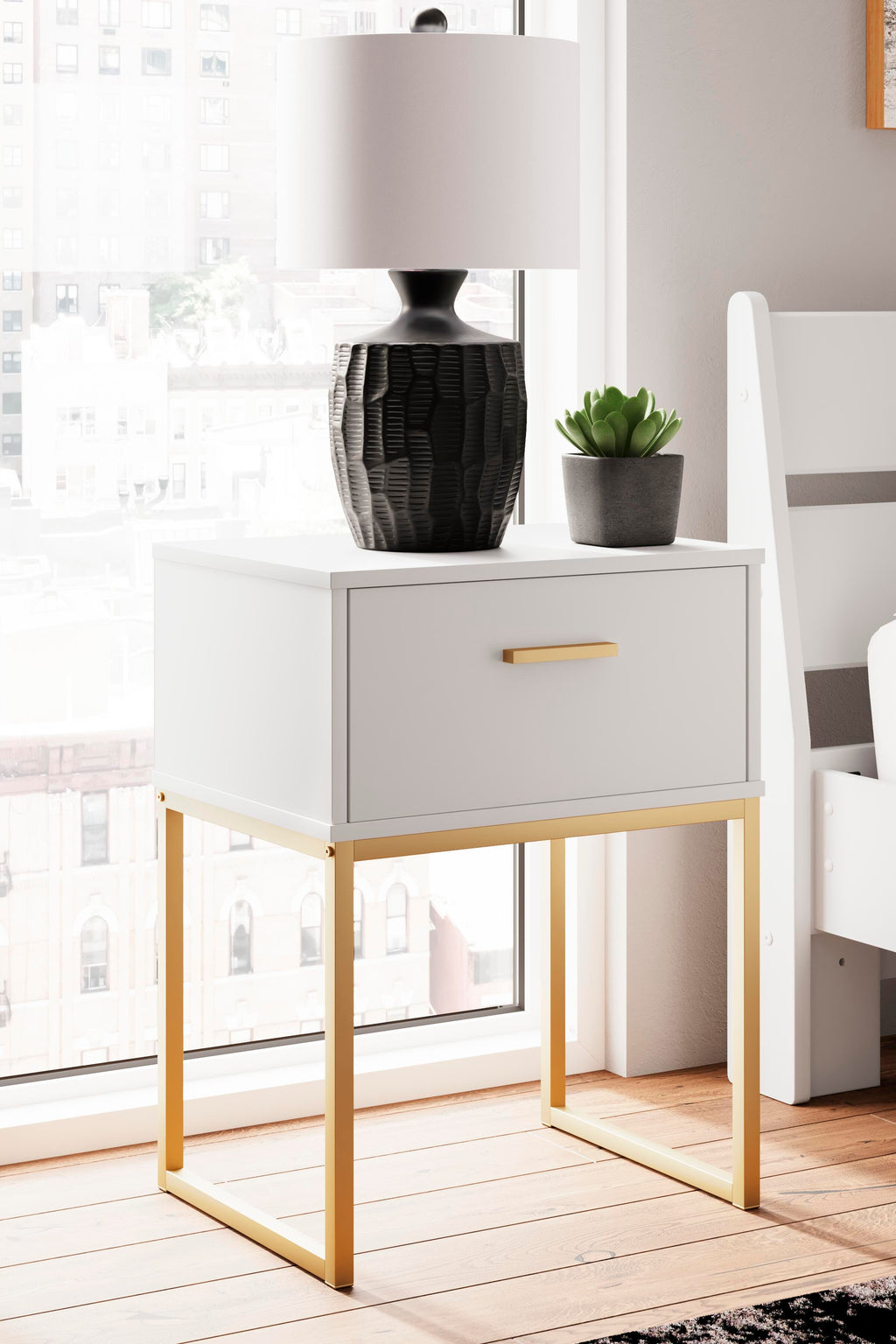 Socalle Nightstand (White)