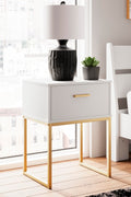 Socalle Nightstand (White)