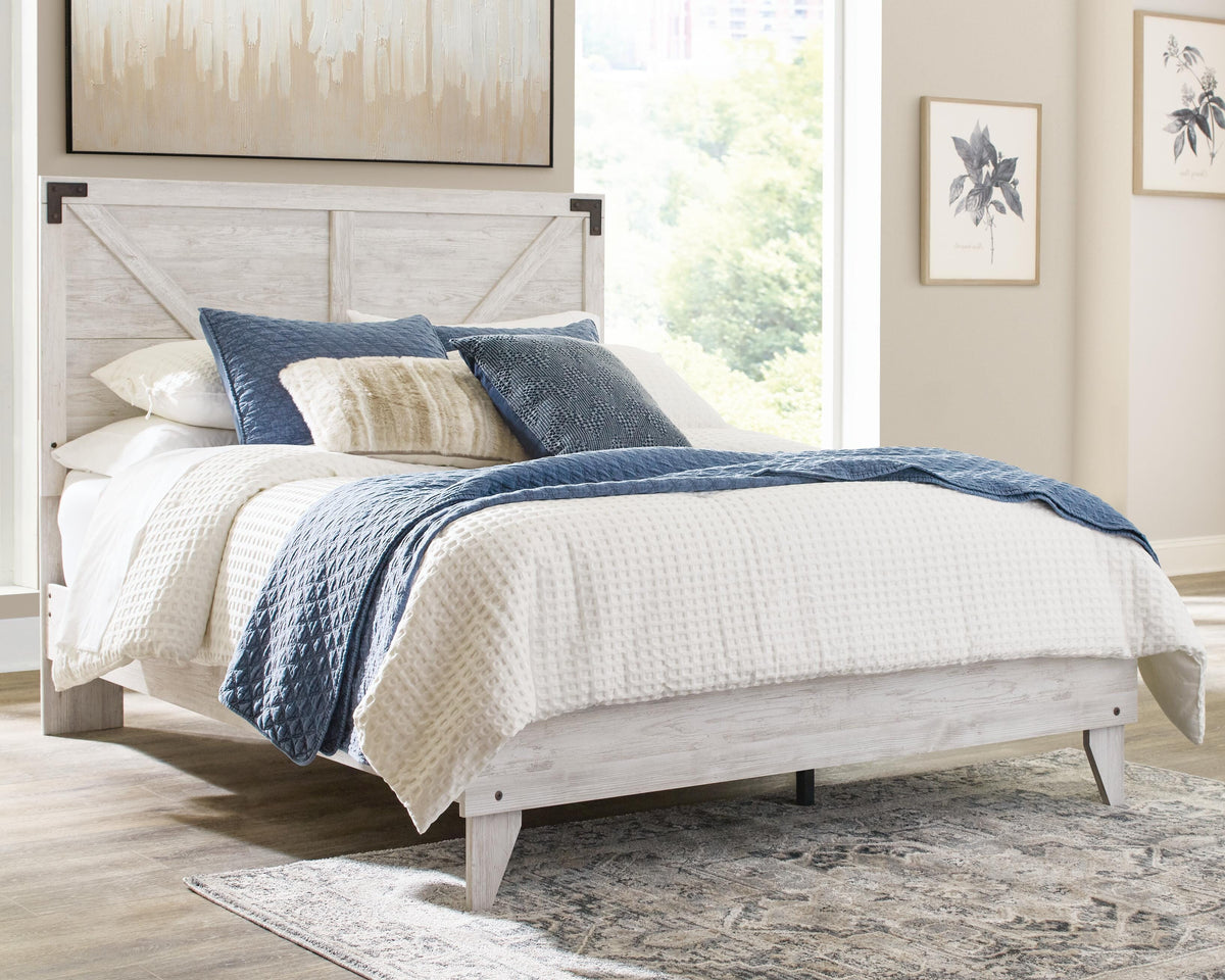 Shawburn Crossbuck Panel Platform Bed