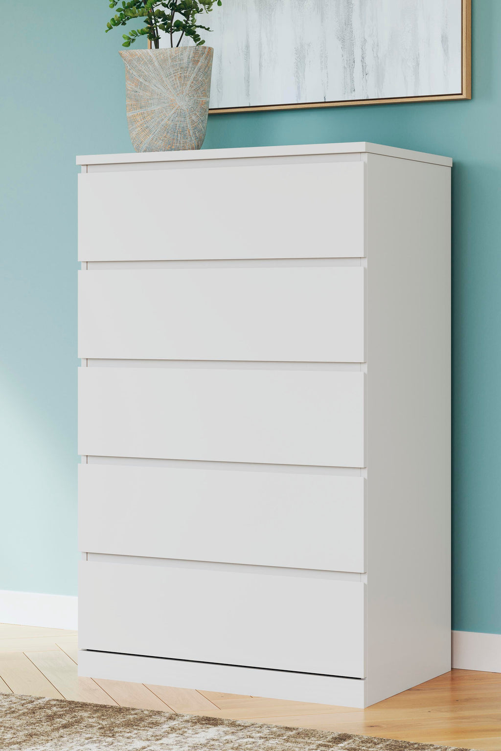 Onita Chest of Drawers (White)